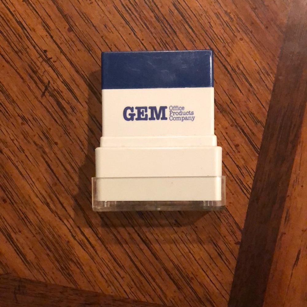 Vintage Gem Copy Stamp